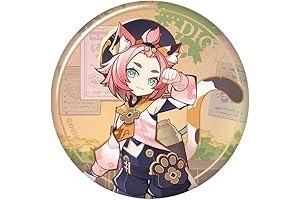 Genshin Impact Diona Character Tinplate Badge