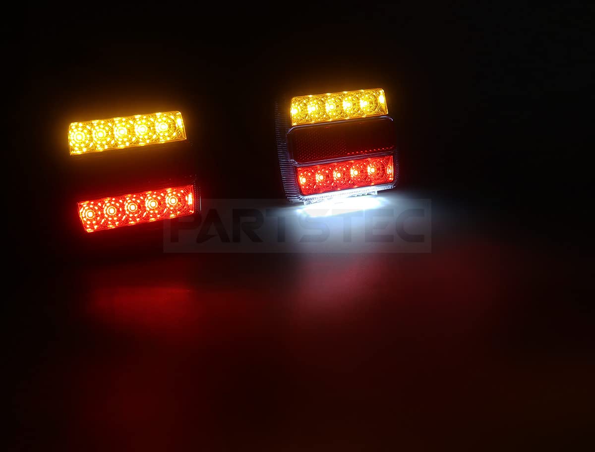Amazon | MOTOR POWER 12V 汎用 トレーラー ヒッチメンバー LED 