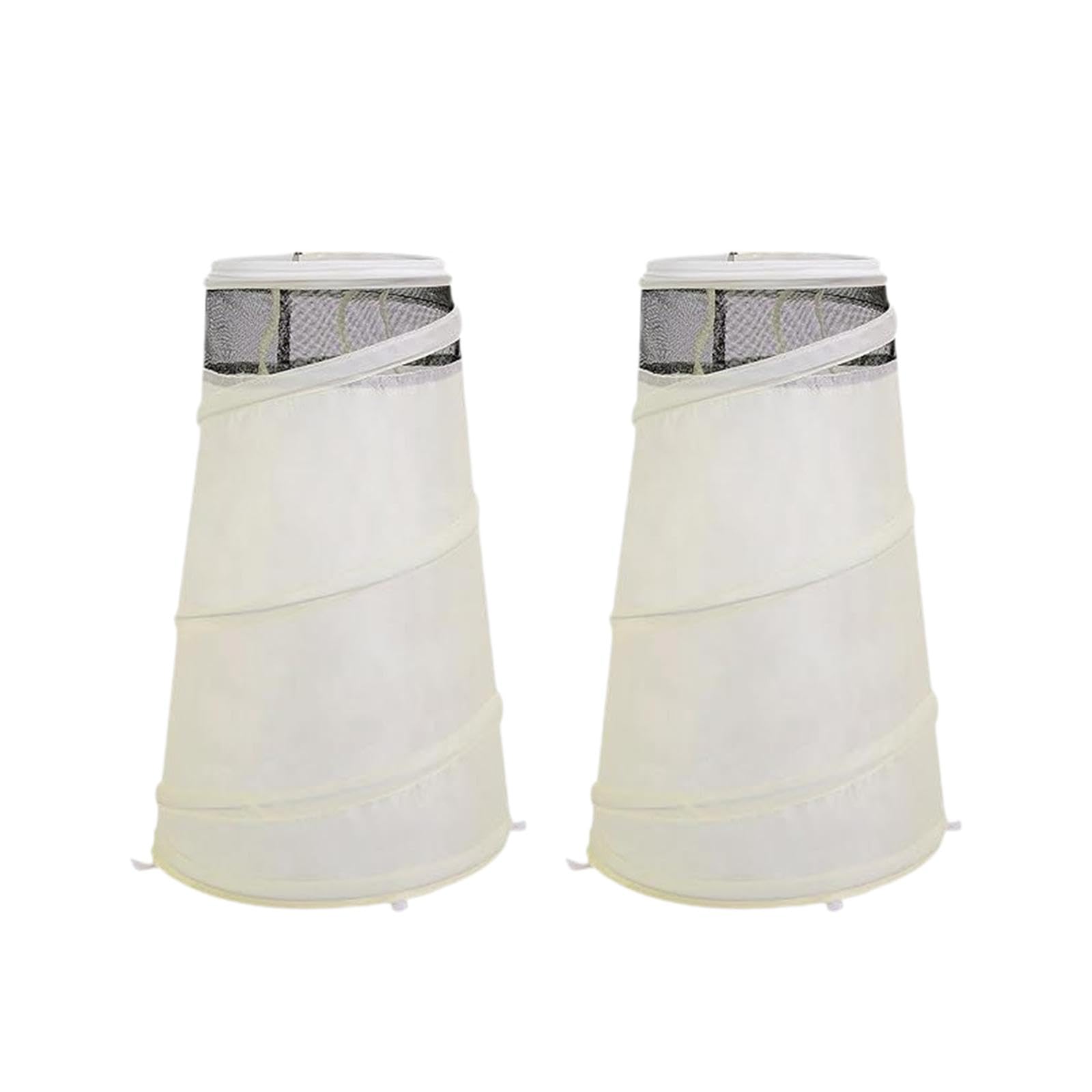 Fenteer Cubierta para, protección contra heladas con Cremallera, Tela antiheladas para plántulas, Resistente al frío, para arbustos, hortalizas en, 2 Piezas