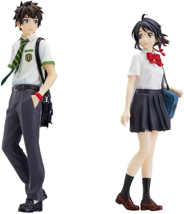 Figurines Your Name - Taki & Mitsuha 23cm - Set De 2 - PVC - Neuf