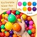Suncuber Ball Pit Balls for Toddlers: 100 Colorful Non-Toxic Balls – BPA-Free, Phthalate-Free, Crush-Resistant Plastic, 2.2 Inches, Perfect Toy for Boys and Girls, Ideal for Ball Pit Play