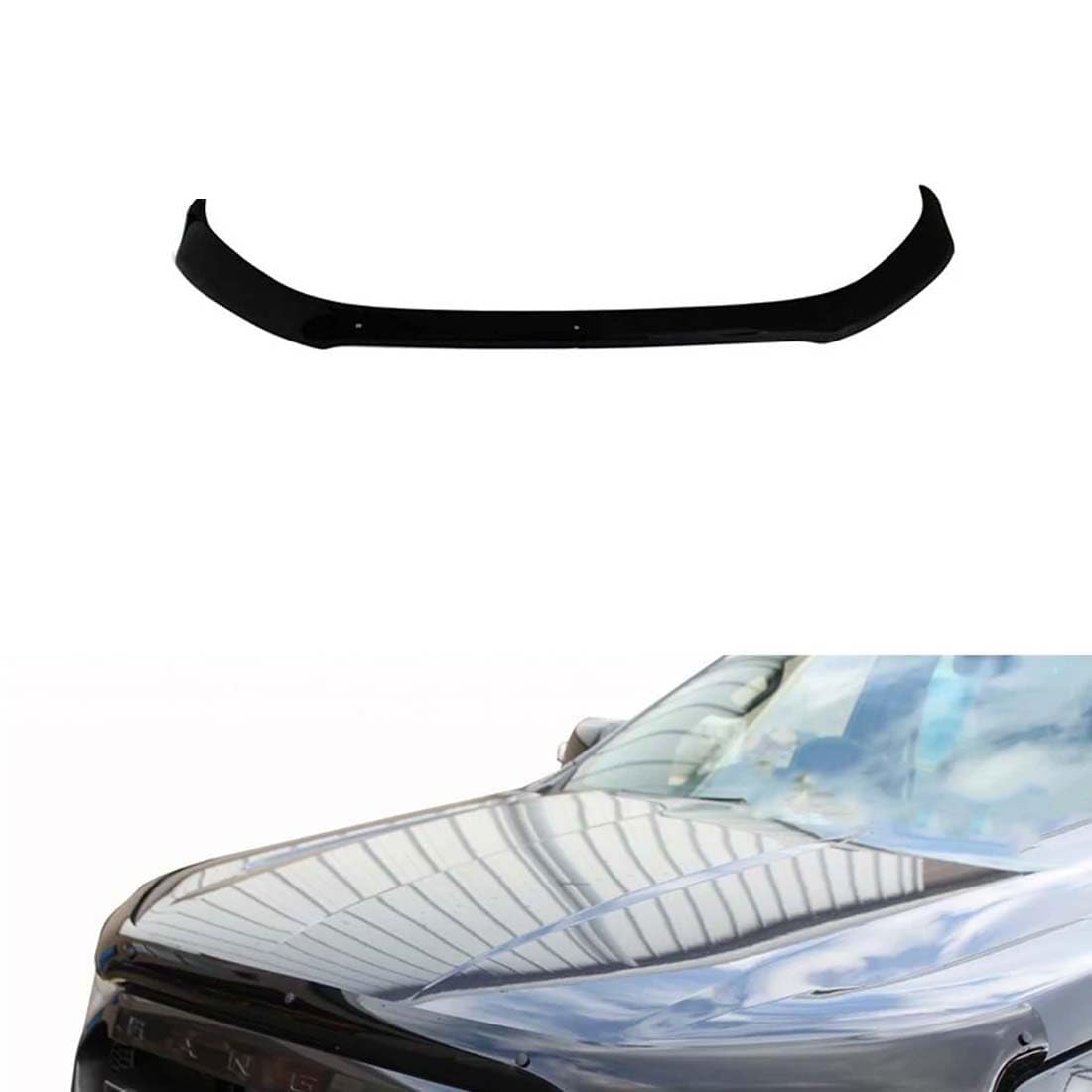 Déflecteurs de Bonnet Ford Ranger Wildtrak Accessoire de Finition Premium et Visières Capot