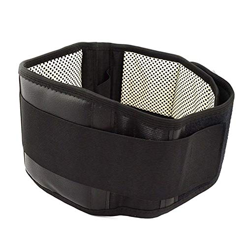 ColorfulLaVie Waist Support Belt Adjustable Safe Self-heating (Magnetic) Lumbar Brace Warmer Relieving Tool Sports for Women Men