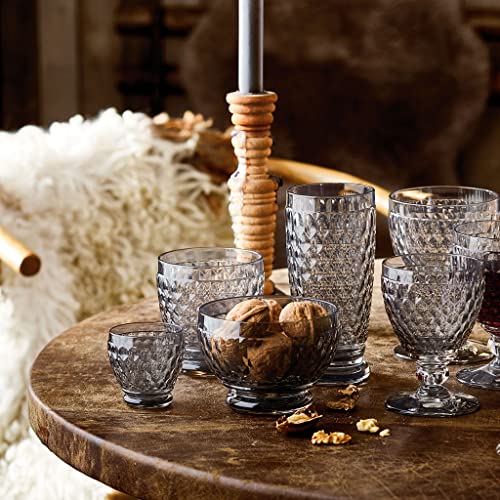 Villeroy & Boch Boston Coloured Ciotoline da Dolce, Vetro Cristallo, Grigio - immagine 3