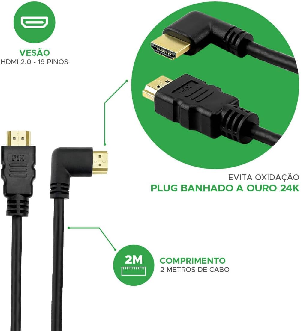Review do PIX Cabo HDMI 2.0 4K: a conexão perfeita que você precisa! 5