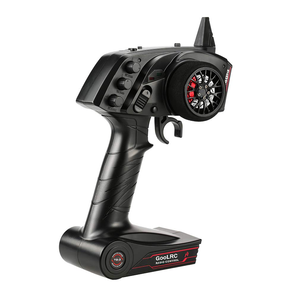 Accesorios para RC Coche, Original TG3 2,4 GHz 3CH Radio Digital transmisor de Mando a Distancia con el Receptor para RC del Coche del Barco,transmisor RC