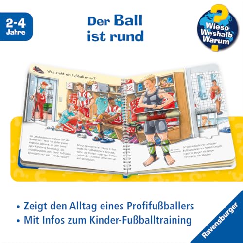 Wieso? Weshalb? Warum? junior, Band 68 - Was macht der Fußballer? (Sachbuch ab 2 Jahre - mit Klappen) (junior, 68)