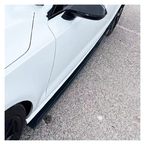 Faldones laterales coche M5 E60 E61 extensión panel basculante negro 3