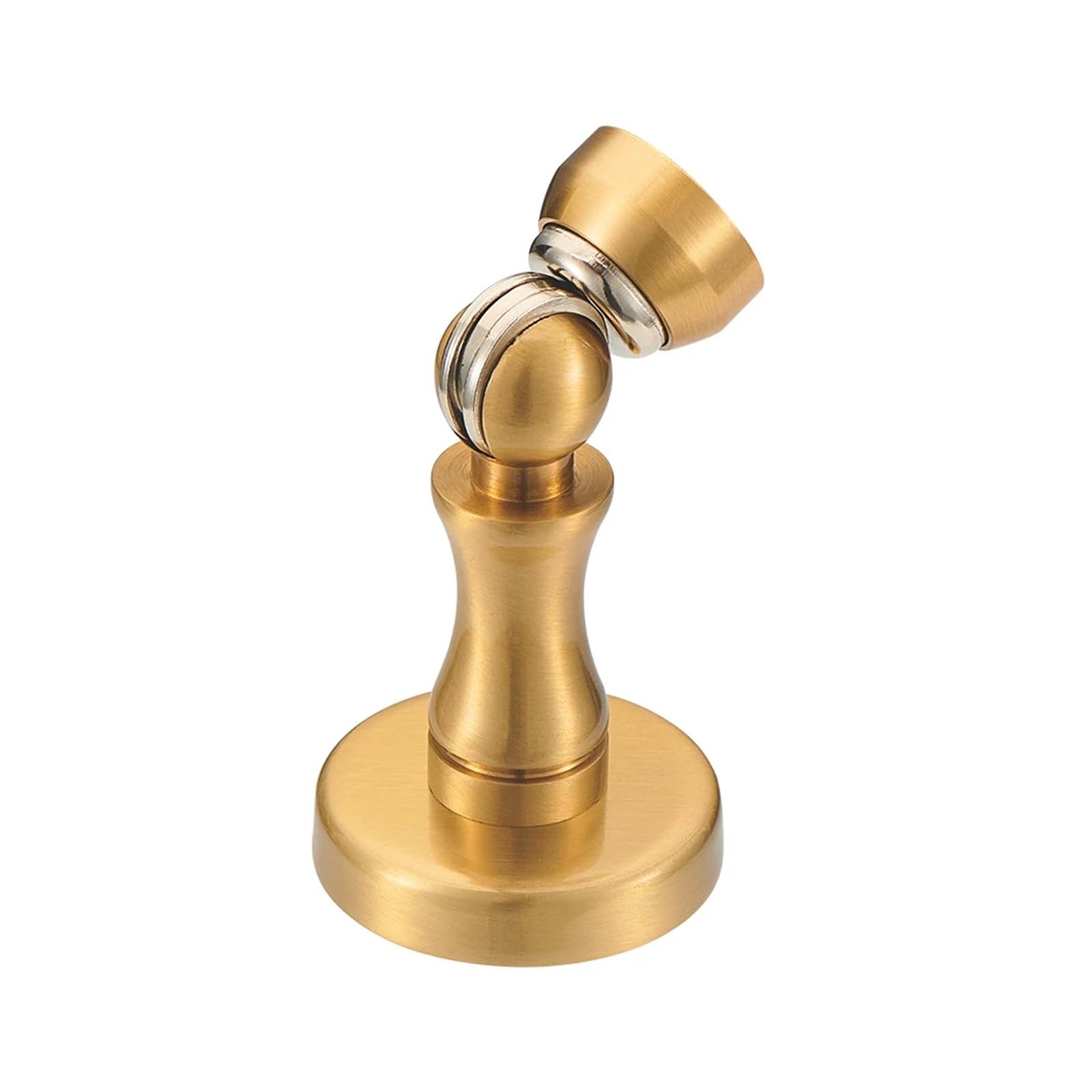 Door Stoppers Magnetic Door Catch - Copper Heavy Duty Door Holder Stops for Bottom Top of Door - Wall-Mounted and Floor Mounting(B)