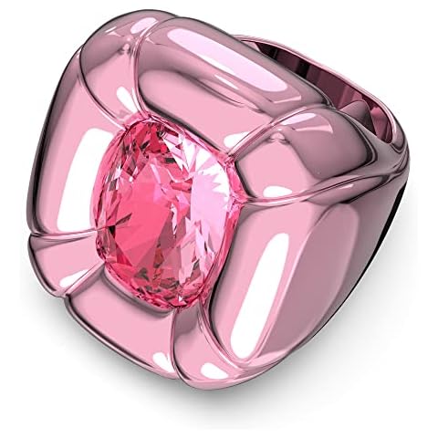 Anillo de cóctel Dulcis de Swarovski con cristales rosa Cover