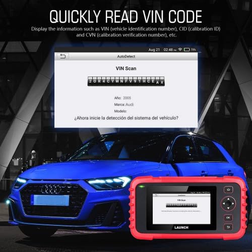 CRP123X czytnik kodów OBD2 do diagnostyki przekładni silnika ABS SRS z usługą AutoVIN dożywotnia bezpłatna aktualizacja online