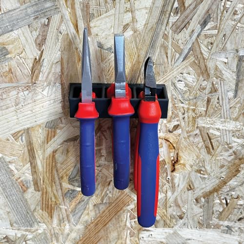 Stealthmounts Wand-Hive System Dreifachhalter | 6 Stück | Halterungen für Werkzeugaufbewahrung | Hergestellt in Großbritannien