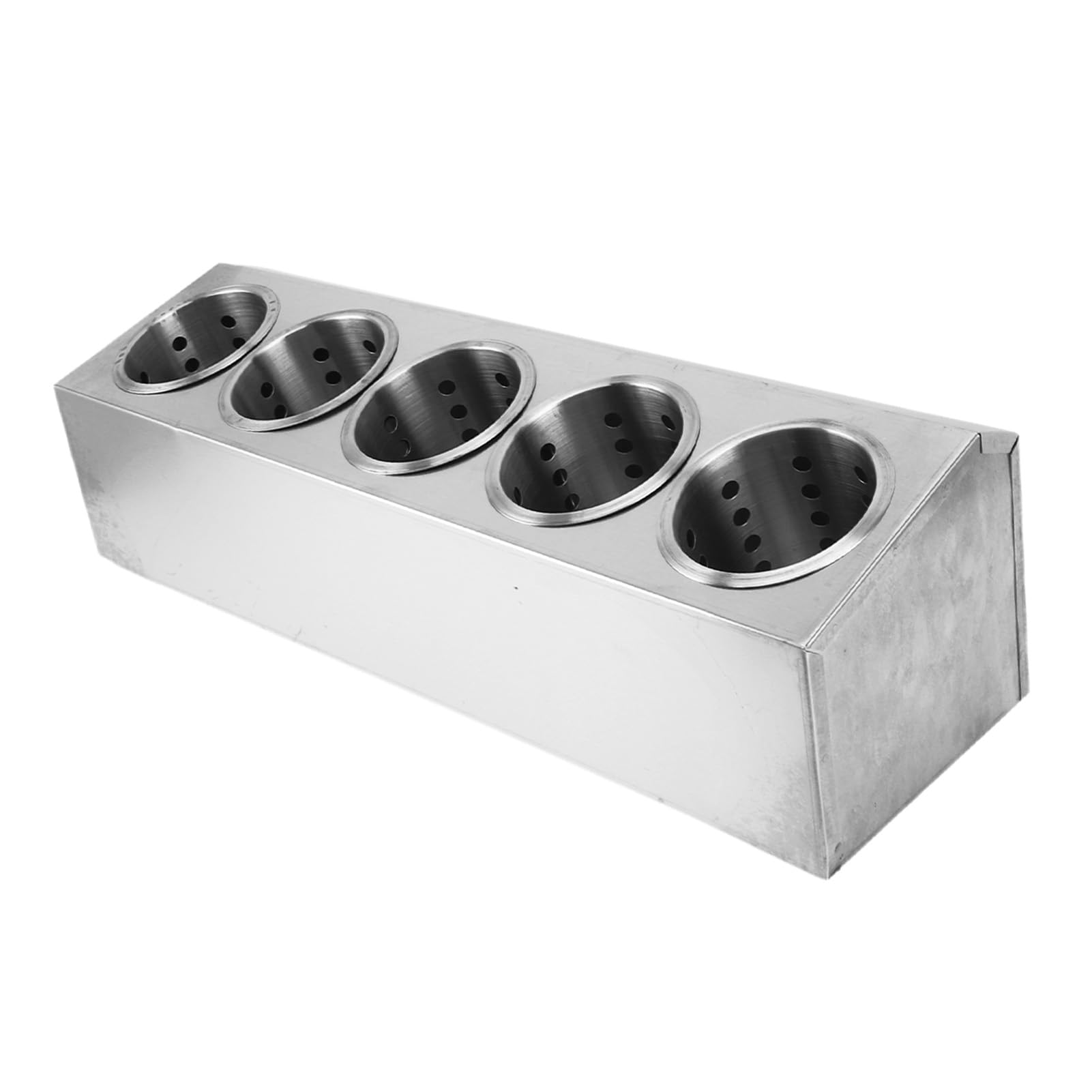 Generic Uchwyt na Przybory Kuchenne ze Stali nierdzewnej. Przestronna konstrukcja. Antypoślizgowy spód. Wielofunkcyjny Organizer do Gotowania w Domu (5 Siatka)