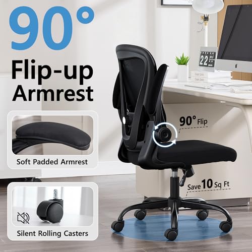 Image of Office Chair, Ergonomic Computer Desk Chair with Lumbar Support
