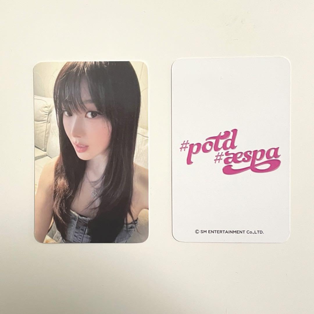 Amazon.co.jp: aespa potd 展示会 ジゼル トレカ 購入特典 giselle③
