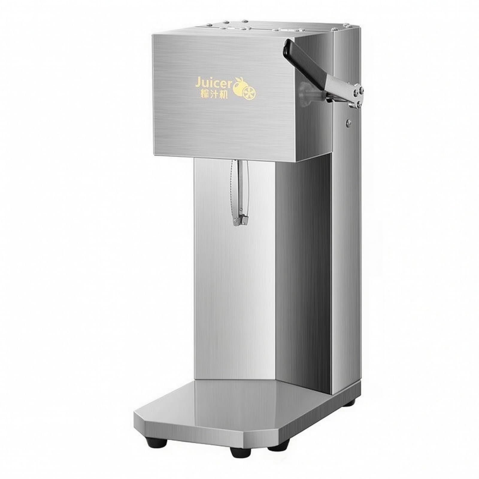 Milageto Spremiagrumi Elettrico con Asta a Spirale Resistente Spremiagrumi in Acciaio Inox per Preparazione Bevande, Caffetterie