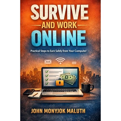 Survive and Work Online Audiobook By John Monyjok Maluth cover art