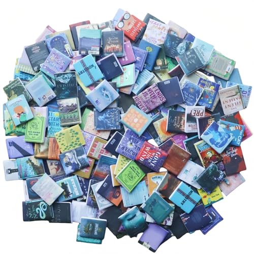 340-Piece 1:12 Scale Miniature Book Collection