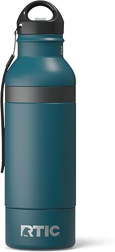 Vista 31 de RTIC Enfriador de botellas - Enfriador aislado para botellas de 12 oz/16 onzas, aislamiento al vacío de doble pared, acero inoxidable, a prueba