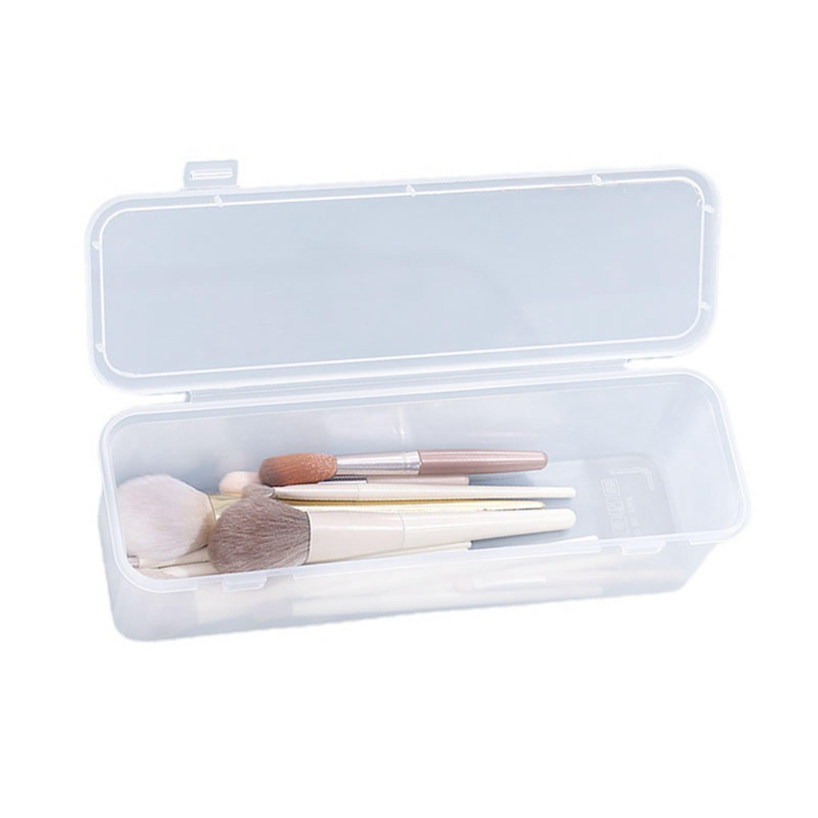 Portaposate Da Viaggio Trasparente - Organizer Per Cucchiaio, Forchetta, Pennelli Trucco - Materiale Alimentare, Lavabile