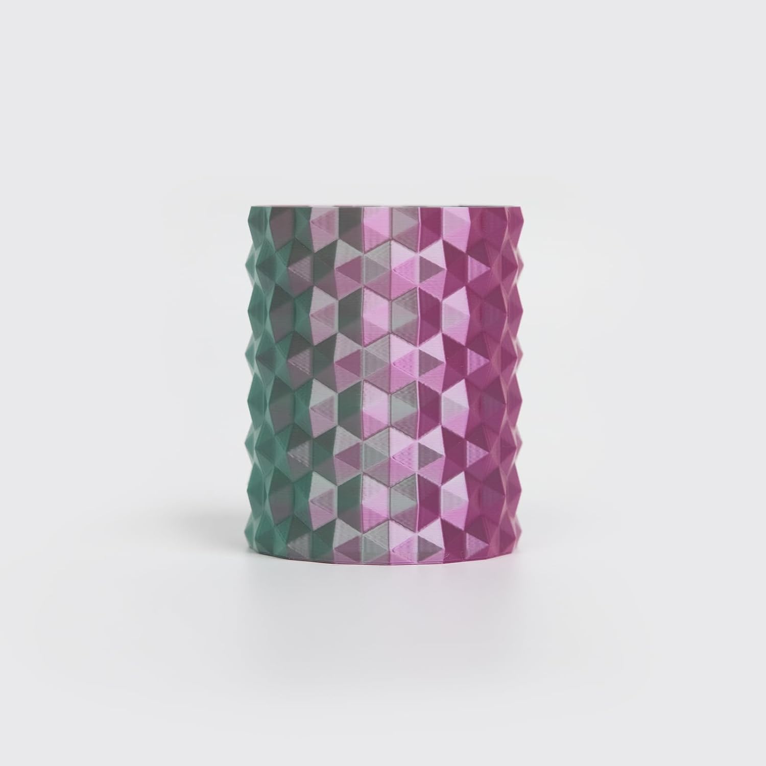 R3D Dual Color Silk PLA Filament, Co-Extrusion 3D Printer Filament 1.75mm, 30-370 mm/s High Speed PLA, Dimensional Accuracy +/- 0.02 mm, 1KG Plastic Spool (Silk Rose Red-Jade) - Image 2