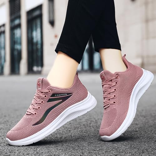 Women's Wide Toe Box Road Running Shoes Athletic Tennis Sneakers Womens Lightweight Casual Shoes for Walking Gym Work Travel Workout Breathable Mesh Sport Non Slip Lace Up Sneakers2