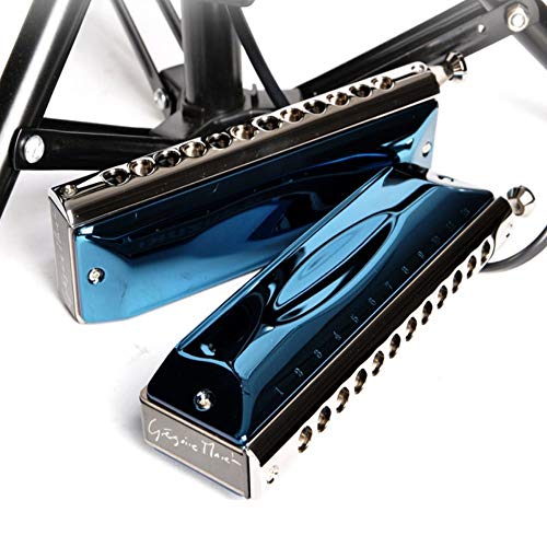KMDSM Harmonica, 12 trous Harmonica professionnel, performance de qualité Chromatique Nouveau style de conception… - Les Beatles, Paul McCartney, John Lennon, RIngo Starr, George Harrison KMDSM Harmonica, 12 trous Harmonica professionnel, performance de qualité Chromatique Nouveau style de conception… – Image 5
