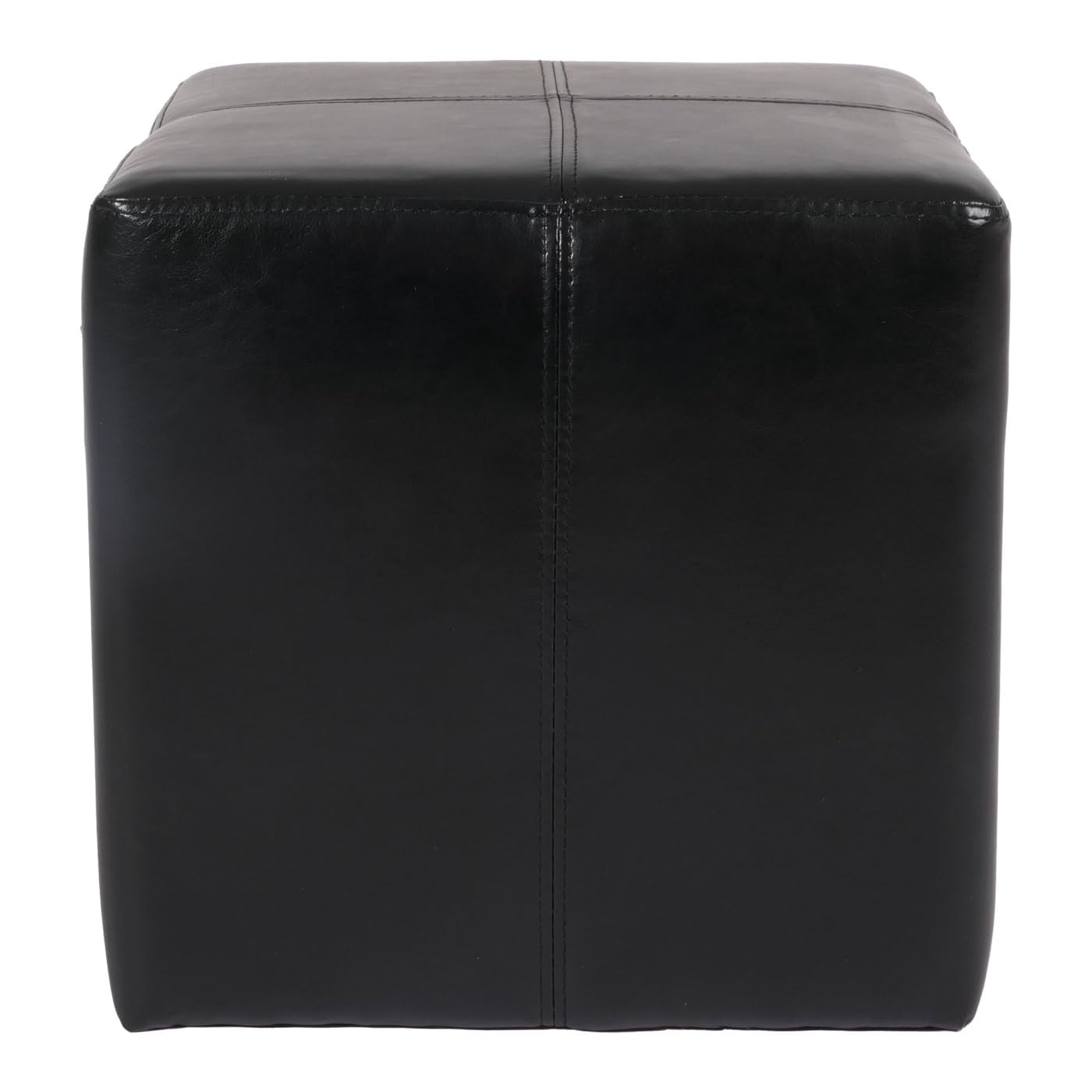 Mendler Sitzwürfel Hocker Sitzhocker Onex 36x36x36cm - schwarz