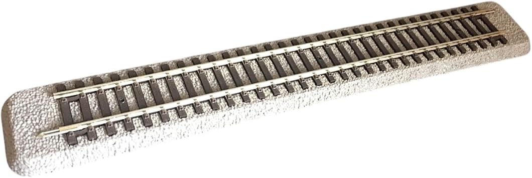 Menolana Model Train HO Scale Track,Railway Straight Accessories Lightweight Hobby Train Accessories Spare Parts Sturdy 187 Scale DIY Modified