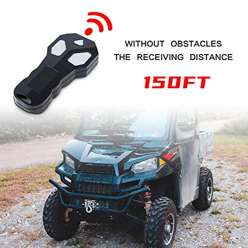 XPV AUTO 4500LBS Steel Rope Winch