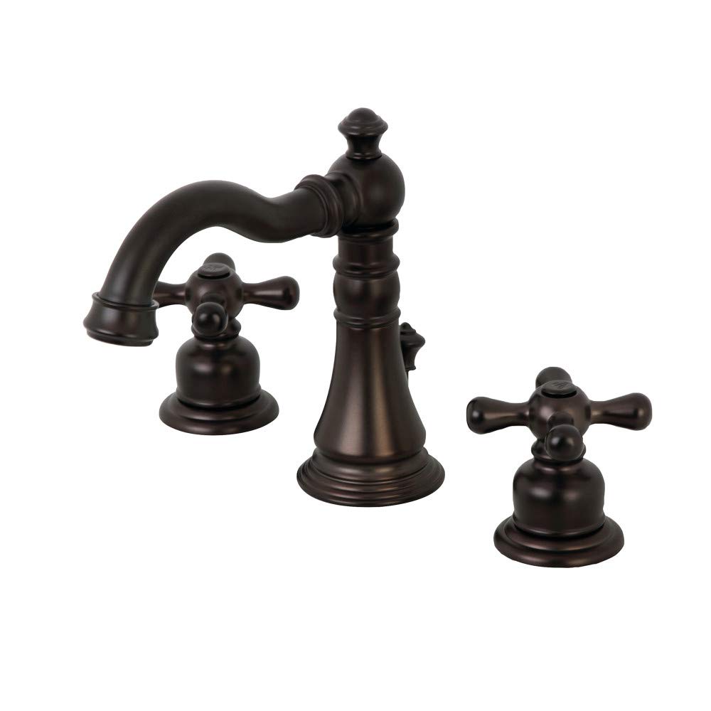 Photo 1 of Fauceture FSC1975AX American Classic Widespread Bathroom Faucet with Pop-Up Drain, Oil Rubbed Bronze