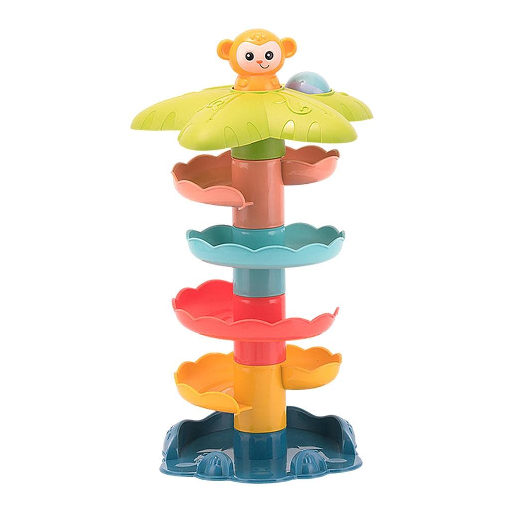 ENAKSHI Poly Tower Rolling Ball Game Colorful Puzzle Toys Develop Motor Skills|Toys & Hobbies | Educational | Other Educational Toys-image-46