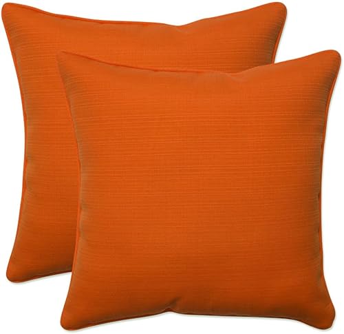 Vista 369 de Pillow Perfect - Cojín cuadrado para asiento de esquina para exteriores o interiores, color cobalto