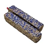 HEU-HEINRICH® - 250 g - Bâtonnets de bleuets - Complément alimentaire pour rongeurs - Sans céréales - Dépoussiéré - Sans additifs artificiels - Snack & Récompense