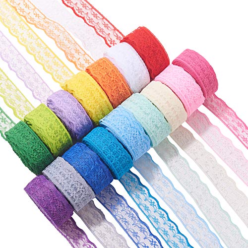 BENECREAT 20 Rolls 200 Yards Mixed Color 7/8