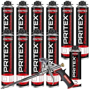 Pritex Pistolenschaum Set 10 x 750ml