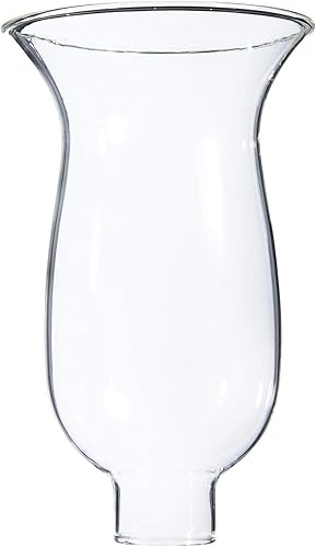 B&P Lamp Royal Craft - Persiana transparente para huracán (1 58 x 8 14 pulgadas)