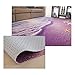 ZaH Thin Area Rug Non-Slip Doormat Carpet Printing Rug for Living Room, Bedroom, Kitchen, Bathroom (2x3-19.7