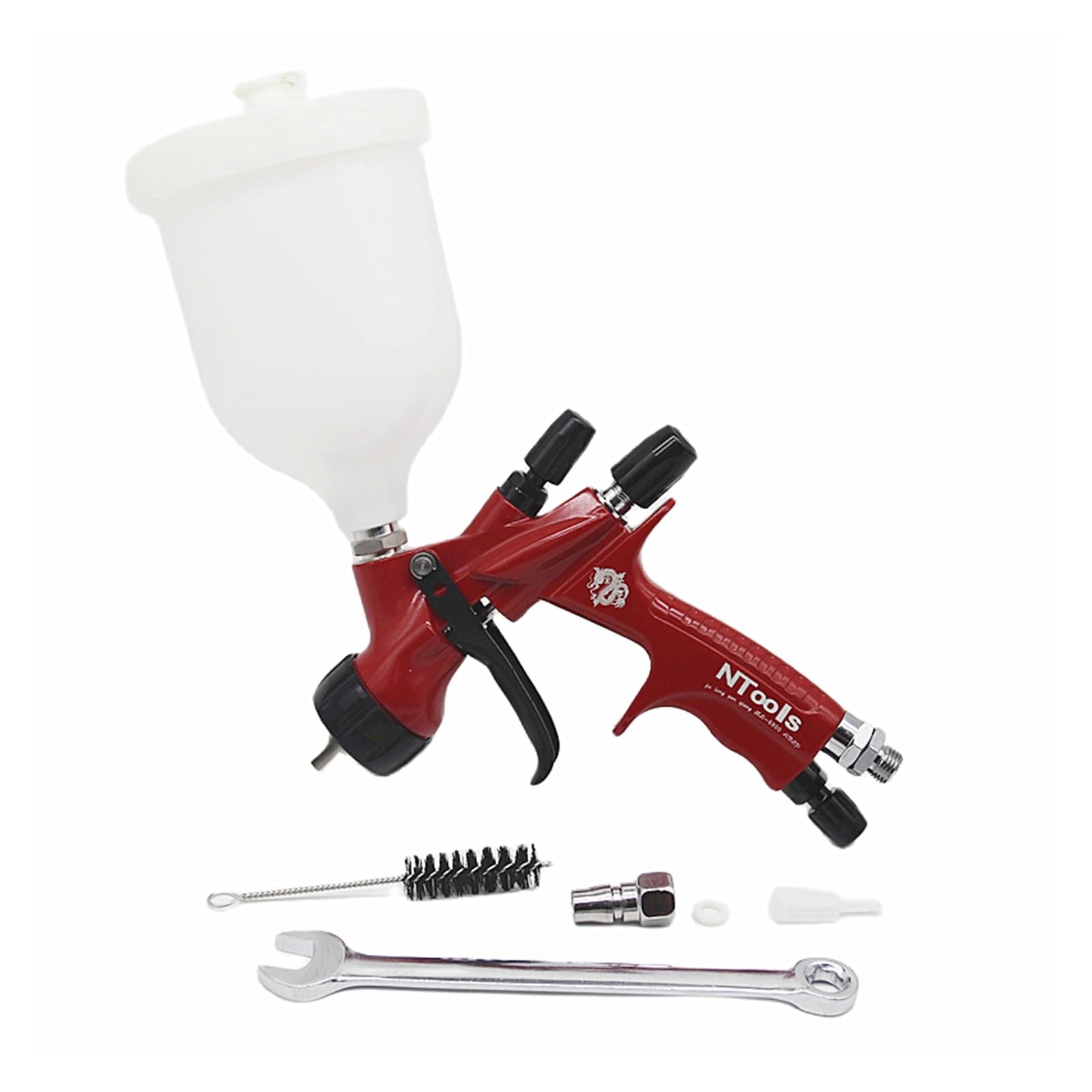 Pistolet peinture HVLP à gravité 1.3mm pour restaurer la carrosserie de votre voiture