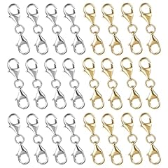 Gold Silver Double Lobster Clasp