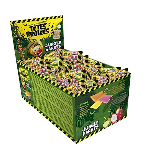 Pâtes à mâcher Têtes brûlées Jungle barres - 1.5 kg
