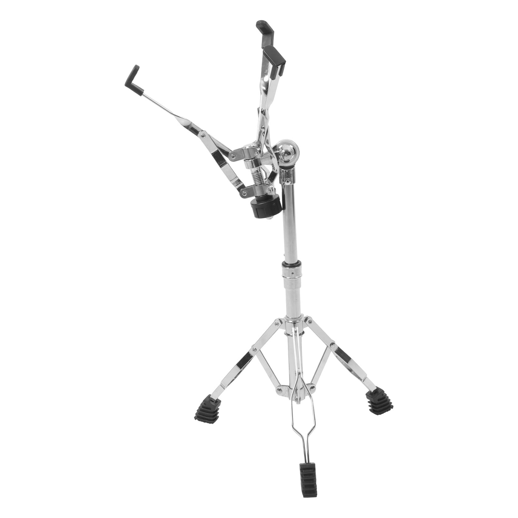 Verstellbarer Snare Drum Ständer aus Metall mit Drumstickhalter Tragbarer Übungsständer für Snare Drums und Percussion Stabiles Zubehör für Schlagzeuger