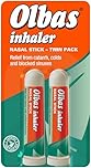 Olbas Nasal Inhaler pack of 2 - Nasal stick - relief from catarrh, colds and blocked sinuses