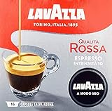 Lavazza A Modo Mio Espresso Qualita Rossa, 2er Pack, 2 x 16 Kapseln (2 x 120 g)