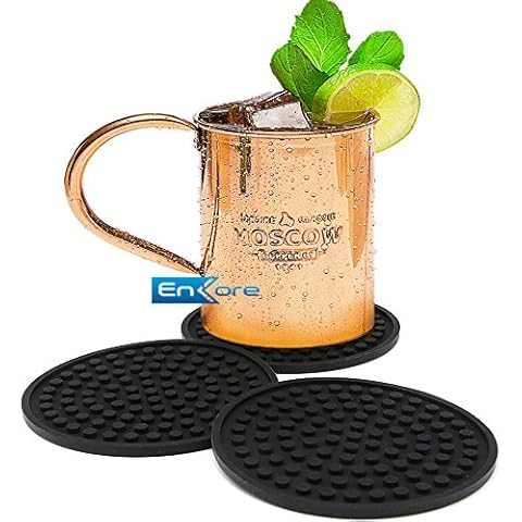 Enkore Coasters with Deep Tray Design Cover