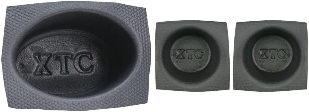 Install Bay Speaker Baffle 6 by 9 Inch Oval Pair- VXT69 & Speaker Baffle 6 1/2 Inch Round Small Frame Pair -VXT65