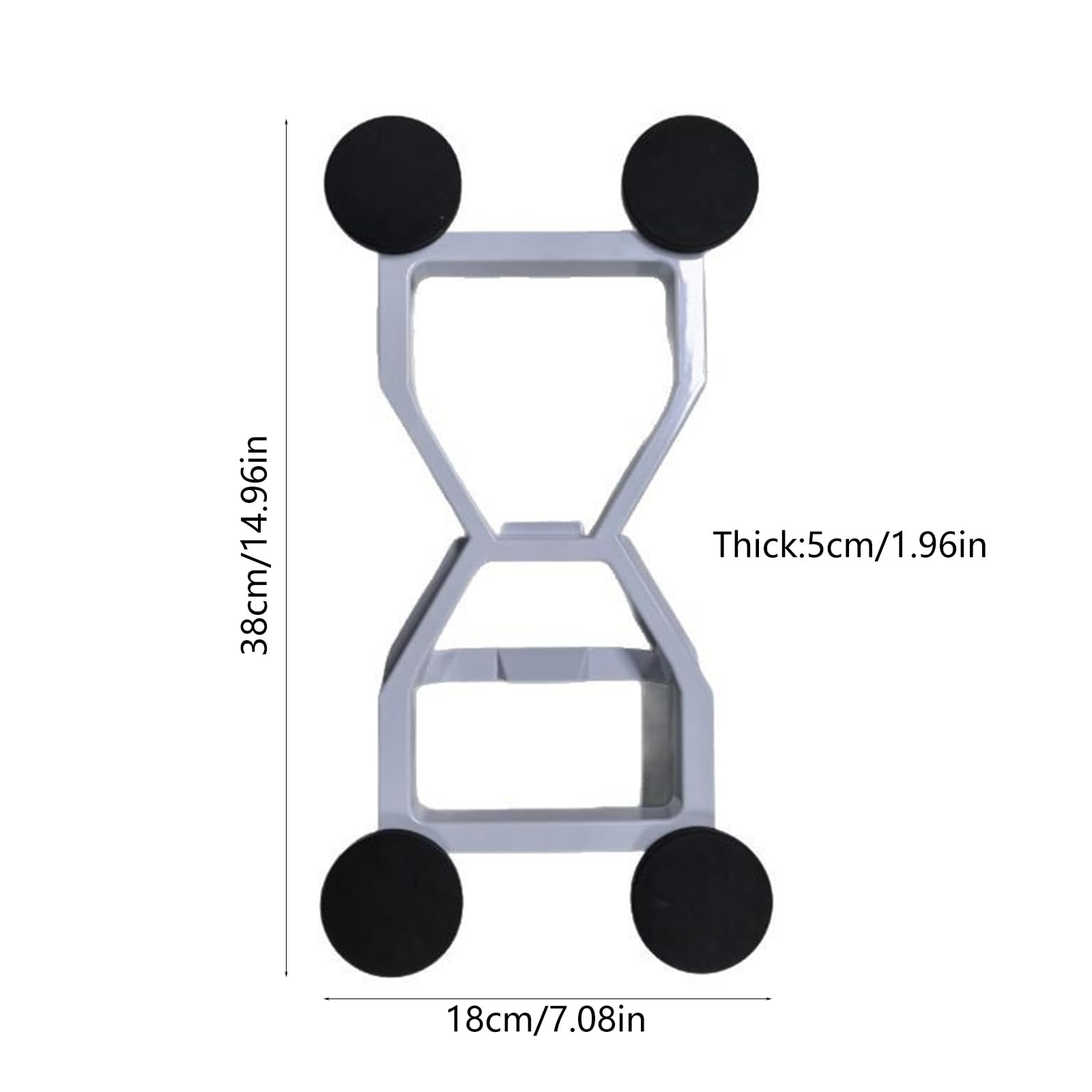 Soporte de receptor de señales de vehículo compacto hecho de aleación de aluminio para una conexión fiable en carreteras y viajes de camping, techo de coche, soporte portátil para clima en