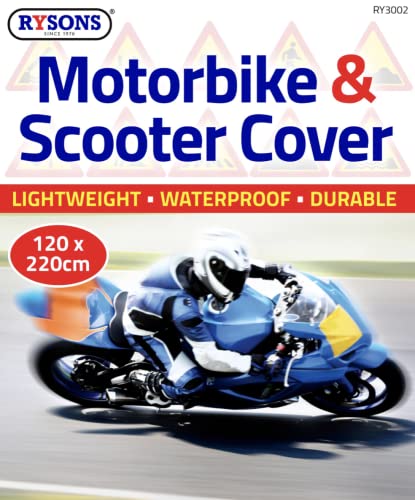 Waterproof Cover for Motorbike/Bike/Cycle/Scooter Lightweight Durable
