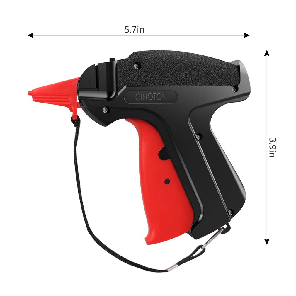 CINOTON Clothes Tagging Gun, Price Tag Gun with 1500 pcs 2" Standard