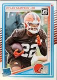 2025 Donruss Optic Football Trading Card #238 Dylan Sampson Browns Rated Rookie